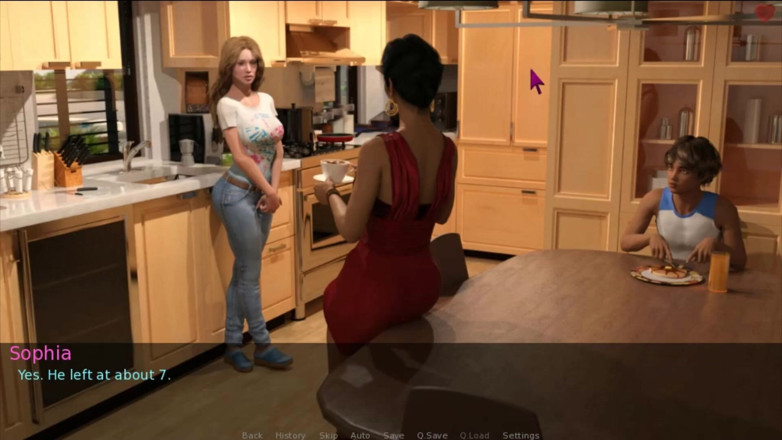Visual Novels: A wife and stepmother part 18