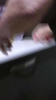 French Granny Gets Fucked in the Kitchen by a Black Guy