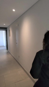 Shy Girl Gets Convinced in Elevator to Swallow a Stranger's Cum