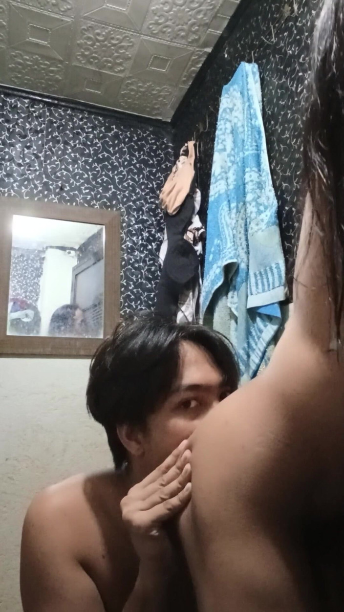 AandJ: Our Bathroom Sex Fantasy. I Fucked Her Good and Cums...