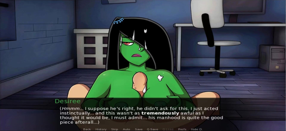 Hentai World: Amity park hard boobjob
