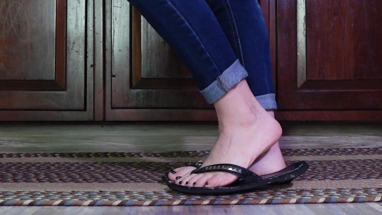 Raven Willow: Flip Flop Tease