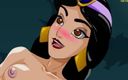 Miss Kitty 2K: Aladdin - Hot Jasmine Princess Disney Cartoon Sex POV Hentai P68