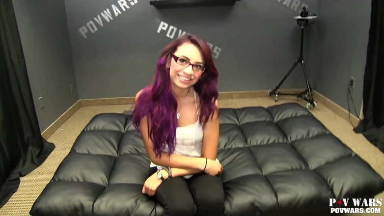 Aziani: Shy gamer slut Salena fucks five guys | Part 2