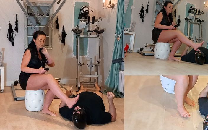 Lady Luciana Di Domizio: Lutsch den gequetsten kuchen von meinen füßen
