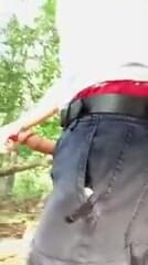 TJenner: Walking in the woods with my cock out