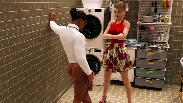 LoveSkySan69: Fashion Business Ep2 Teil 15 Fahrer Fickt Vermieterin von Loveskysan69