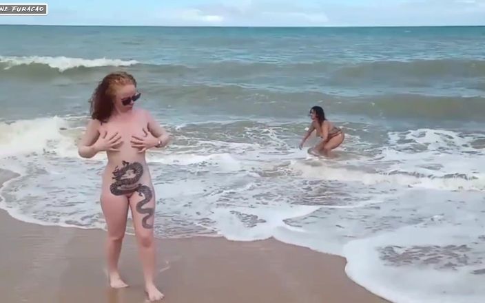 Eliane Furacao: Fomos Em Praia De Nudismo Quando Vimos O Negao Ficamos...