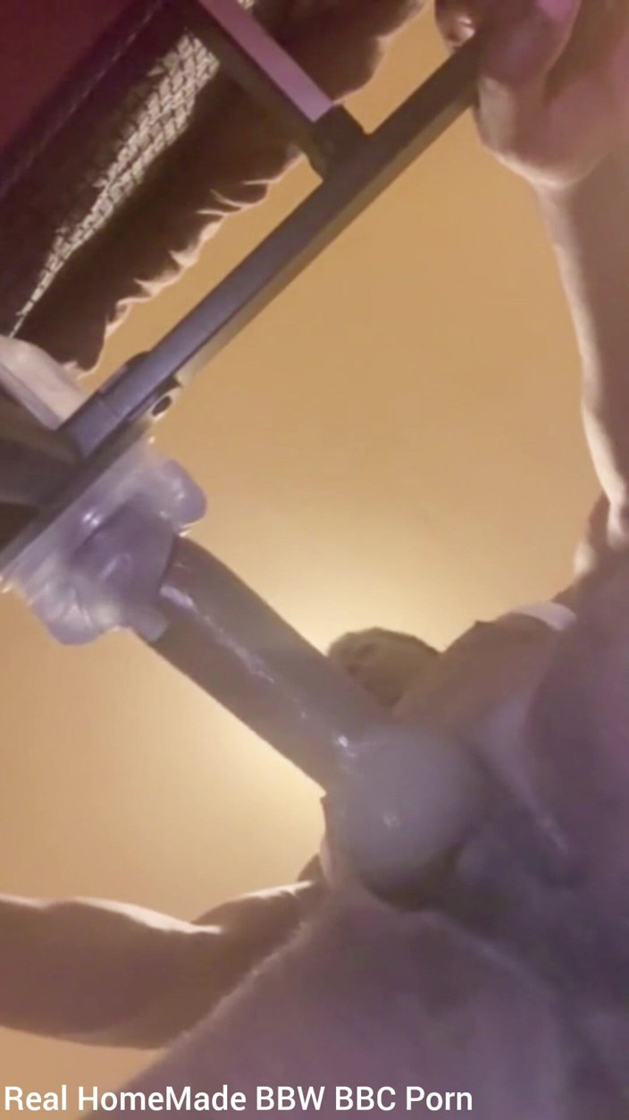 Big Black Cocks Cumming: Perfurando minha homealone montada stroker gozando tão duro