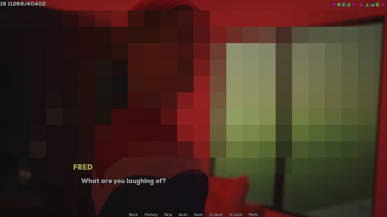 Porny Games: 欲望的阴影由Samandev制作 - 射精狂被颜射，miley最爱大黑屌 54