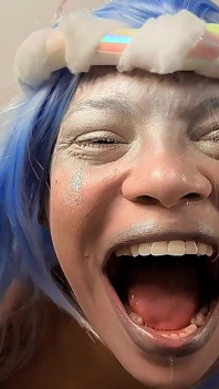 Malaikat Menguap Sangat Perut Fetish