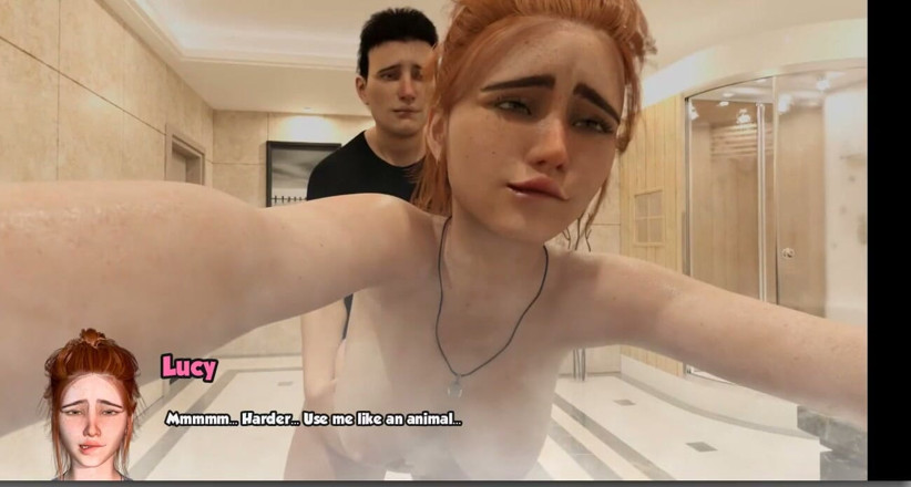 XXX Games Bunk: Área 69 - jogabilidade - roleplay - foda no chuveiro, noite de filme, debaixo...
