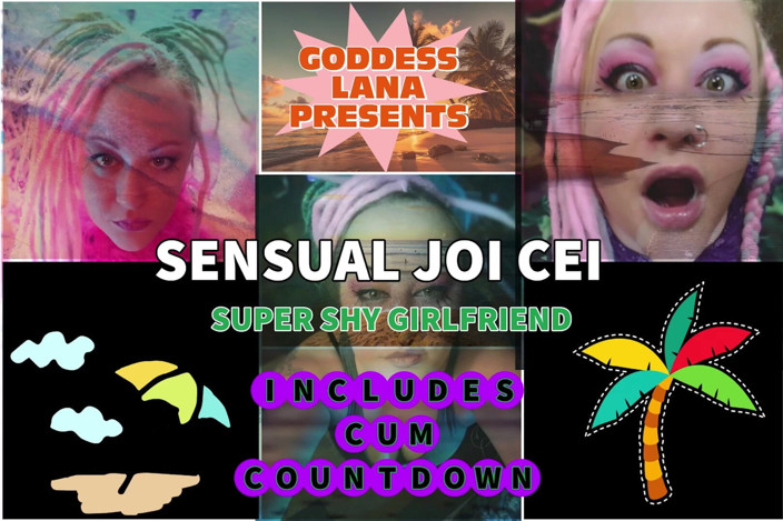 Campsissyboi: Sensual JOI CEI with Your Shy Girlfriend on Cam Includes...
