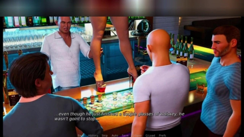 3DXXXTEEN2 Cartoon: Anna je svedena nevlastním otcem svého přítele. 3D porno kreslený sex