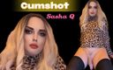 Sasha Q: Trans Girl Cumshot