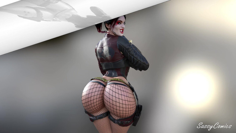 Sassy comics: Harley Quinn Anal Fucked by Joker's Massive Cock