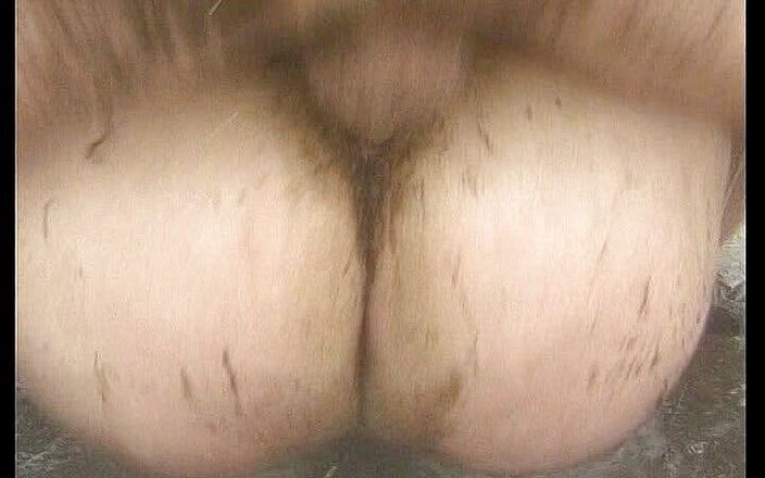 Vintage Fetish: Chubby milf bends over the mud as she gets fucked...