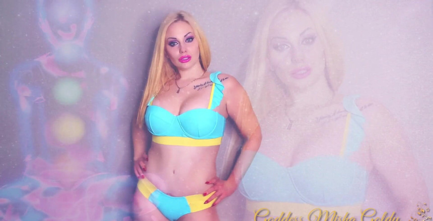 Goddess Misha Goldy: Çirkin şişman karın senden para almama engel oluyor. Alan bu aptal...