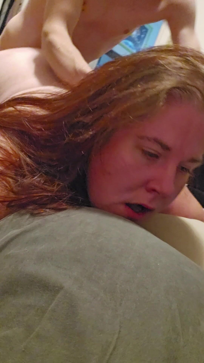 BettyBoomm: Pleasure Face Doggy POV While He Pulls My Hair