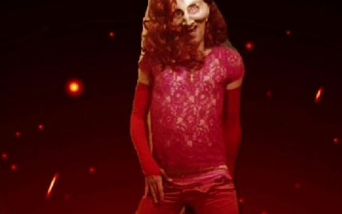 Demon Bitch: Sexy perra diabólica ama el baile erótico y la diversión...