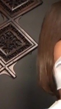 Guilty Brunette Sucks Big Gloryhole Cock to Wash Away Her Sins