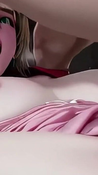 Aerith Gainsborough, soirée gangbang, double ou triple pénétration