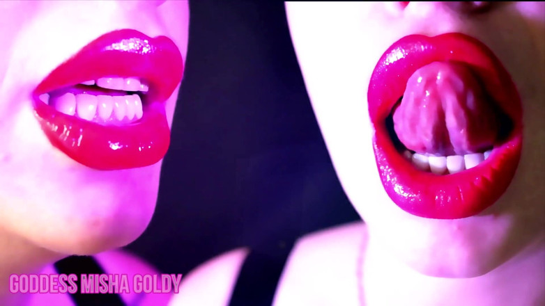 Goddess Misha Goldy: You will never be strong enough to say no to...