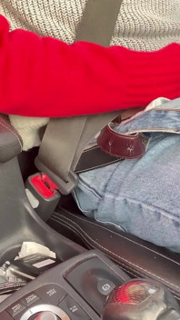 Na Autostradzie Doprowadzam Kierowcę Ubera Do Orgazmu