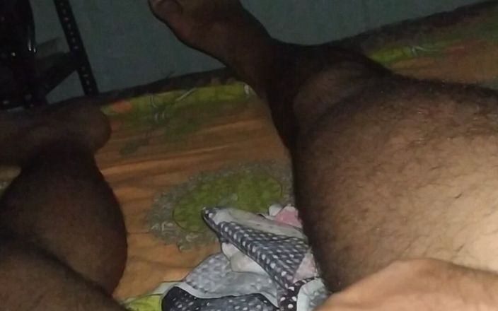 Devud: Indian Guy with Hairy Belly Teasing His Cock
