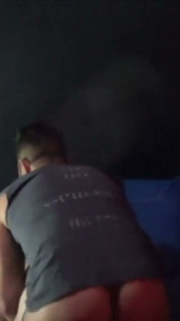 Slut Creampied by His Friend Big Dick