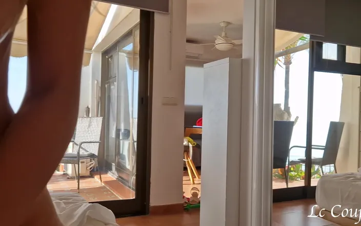 LC couple: Married Couple Spending Their Vacation in a Naturist Village and...