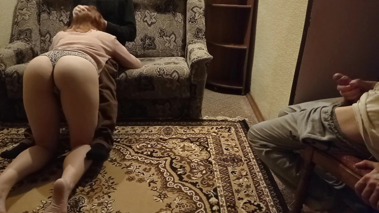 SweetAndFlow: Your girlfriend is busy now. Wait cuckold