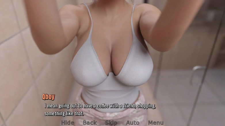 Q Boy: Il nipote si diverte con la figliastra MILF in bagno -...