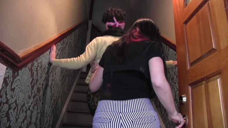 CBD Media: Busty Milfs having rough lesbian sex in the kitchen