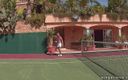 ATKIngdom: Pussy play in the tennis court