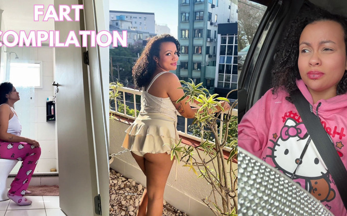 Cutiepiie Chubby: Kompilasi kentut di luar rumah, di dalam kereta, tiang menari...