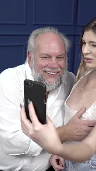 21 Sextreme - Sexy Teen Candice Demelzza Gives a Hot BJ and Fuck with Grandpa Neighbor