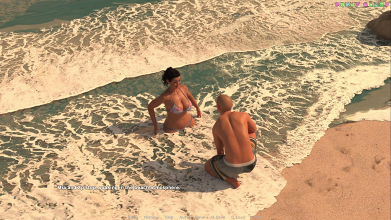 Porny Games: Exibitionistische ehefrau von Wihte Foam - stiefmutter hilft 3