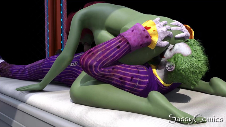 Sassy comics: Mazimum सुरक्षा जेल में जहर आइवी से जोकर कोंजीगुल यात्रा - क्षेत्र 51