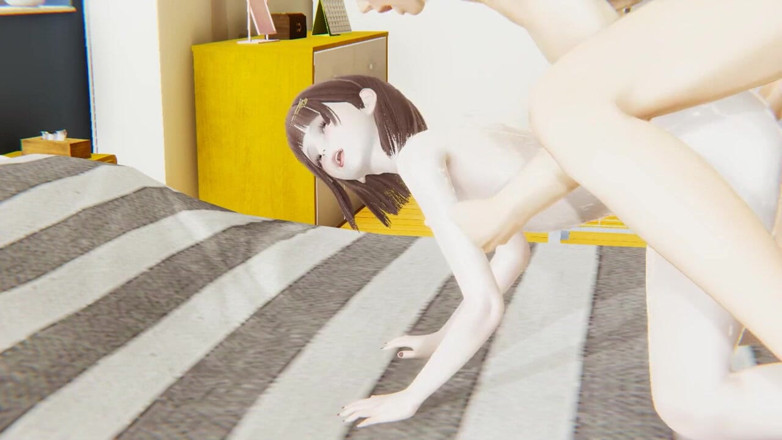 Yaoitube: Yaoi - Sexy Femboy Is Fucked by His Stepfather's Friend