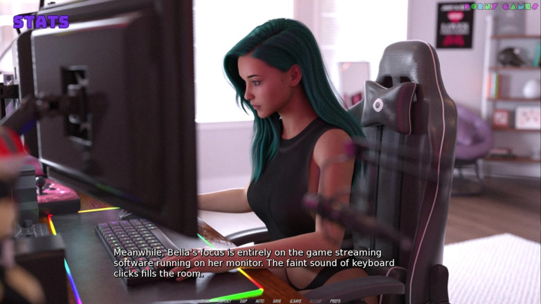 Porny Games: Respirit'ten Harmony Haven - üvey annenin ateşli olduğunu fark eden evli kadın...