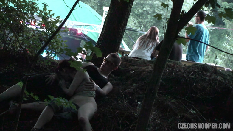 Czech Snooper: Czech Snooper 4 Festival Slut Fucked in Public During an Exhibitionist...