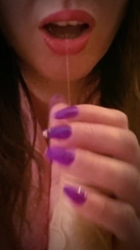 Your Cock Filled With My Saliva