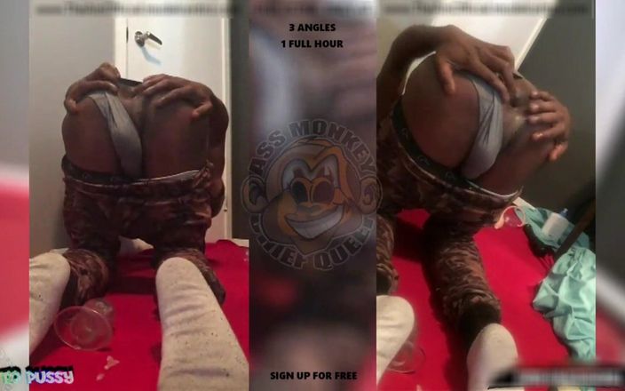 Ass Monkey: 传播你的屁股黑人男孩！_ dj Buttpussy