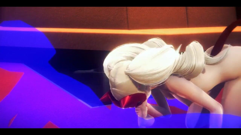 HentaiTubes: Persona 5 hentai - Melancap dan blowjob Anime Ann