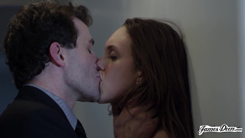 James Deen: Jade Nile gets hard fucked in her hairy pussy from...