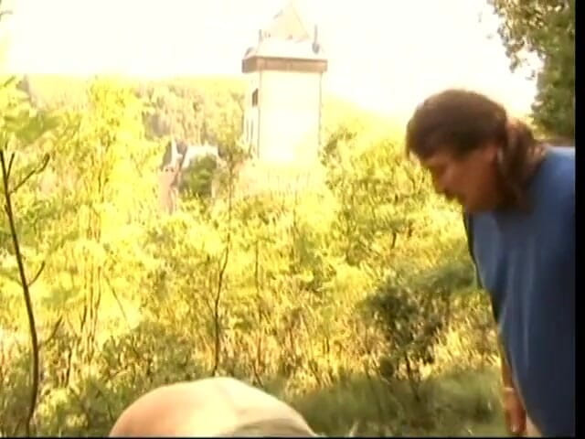 Cumming Soon: Carefree blonde with nice tits fucked by hippy in field