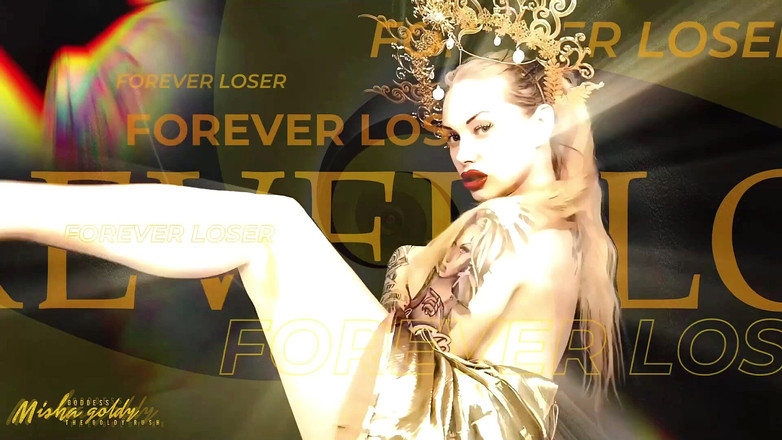 Goddess Misha Goldy: 바이노럴 ASMR 및 재프로그래밍! 패자처럼 딸딸이 - 패자처럼 사정!