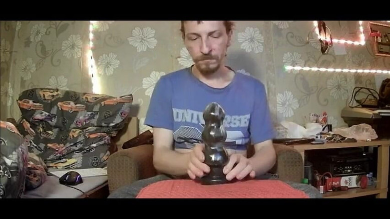 Kinganal bitch: Götümde büyük dildo