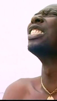 Beautiful Young Black Girl Fucked and Cummed on Big Tits by a Monster Black Cock
